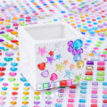 MOQ 500 Eco- Friendly Nontoxic Fashion Kid Crystal Face Sticker